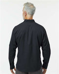 Paragon 702 Men's Kitty Hawk Performance Fishing Shirt - Black - model back