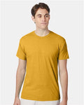 Hanes 42TB Perfect-T Triblend T-Shirt - Gold Heather - model front