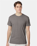 Hanes 42TB Perfect-T Triblend T-Shirt - Stone Grey Heather - model front