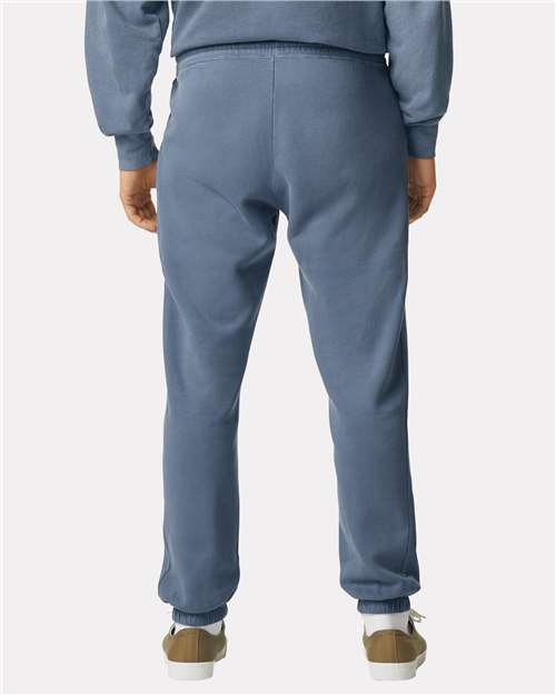 Comfort Colors 1469 Unisex Garment-Dyed Lightweight Sweatpants - Blue Jean - model back