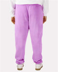 Comfort Colors 1469 Unisex Garment-Dyed Lightweight Sweatpants - Neon Violet - model back