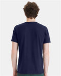 Hanes 498PT Unisex Perfect-T DTG T-Shirt - Navy - model back