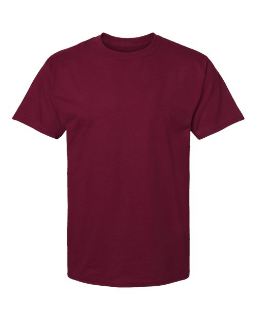 Hanes 5280 Essential-T T-Shirt - Athletic Cardinal - flat front