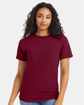 Hanes 5280 Essential-T T-Shirt - Athletic Cardinal - model front