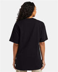 Hanes 5280T Unisex Essential-T Tall T-Shirt - Black - model back