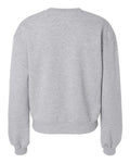 American Apparel RF494 Women's ReFlex Fleece Crewneck Sweatshirt - Heather Grey - back
