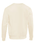 Next Level 9003 Unisex Santa Barbara Crewneck Sweatshirt - Natural - back