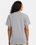 Hanes 5290P Essential-T Pocket T-Shirt - Light Steel - model back
