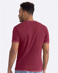 Next Level 3600SW Unisex Soft Wash T-Shirt - Washed Cardinal - model back
