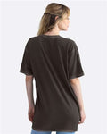 Next Level 3600SW Unisex Soft Wash T-Shirt - Washed Graphite Black - model back