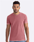 Next Level 3600SW Unisex Soft Wash T-Shirt - Washed Mauve - model front