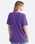 Next Level 3600SW Unisex Soft Wash T-Shirt - Washed Purple Rush - model back