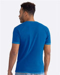 Next Level 3600SW Unisex Soft Wash T-Shirt - Washed Royal - model back