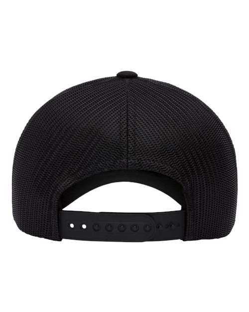 Yupoong 6601 Elite Cap - Black - back