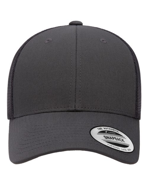 Yupoong 6601 Elite Cap - Charcoal - front