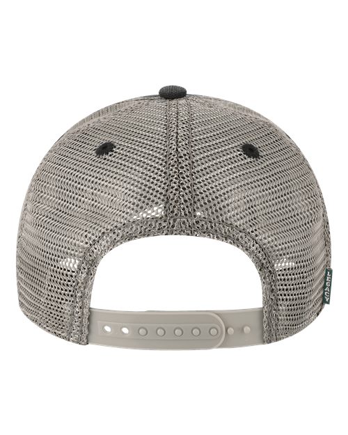 LEGACY DTA Dashboard Trucker Cap - Black/ Camel/ Grey - back