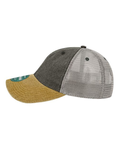 LEGACY DTA Dashboard Trucker Cap - Black/ Camel/ Grey - side