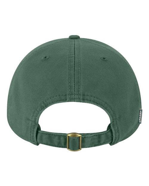LEGACY EZA Relaxed Twill Dad Hat - Spruce Green - back