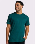 Jerzees 570MR Premium Cotton T-Shirt - Deep Emerald - model front