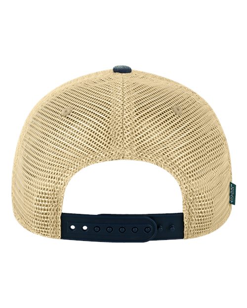 LEGACY OFA Old Favorite Trucker Cap - Blue Denim/ Khaki - back