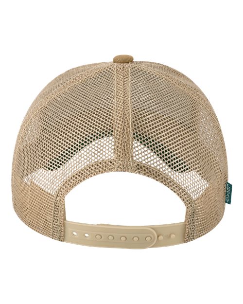 LEGACY OFAFP Old Favorite Five-Panel Trucker Cap - Fabric Stripes - back