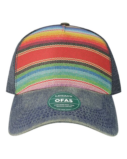 LEGACY OFAFP Old Favorite Five-Panel Trucker Cap - Poncho - front