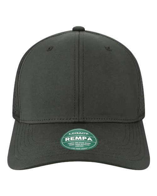 LEGACY REMPA Reclaim Mid-Pro Adjustable Cap - Black - front