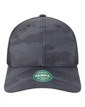 LEGACY REMPA Reclaim Mid-Pro Adjustable Cap - Black Camo - front