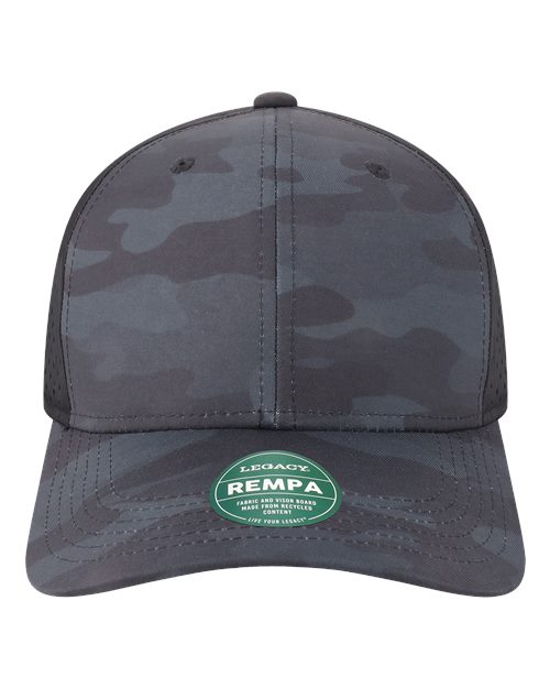 LEGACY REMPA Reclaim Mid-Pro Adjustable Cap - Black Camo - front