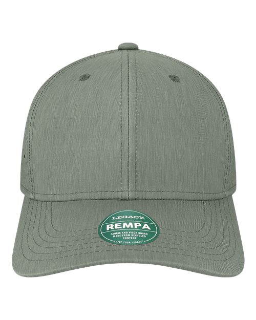 LEGACY REMPA Reclaim Mid-Pro Adjustable Cap - Eco Dark Grey - front