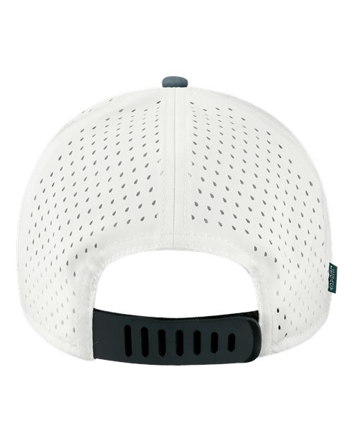 LEGACY REMPA Reclaim Mid-Pro Adjustable Cap - Eco Navy/ White - back