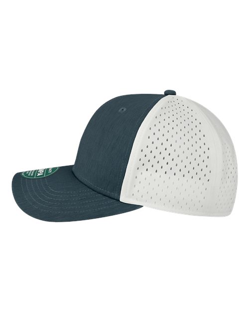 LEGACY REMPA Reclaim Mid-Pro Adjustable Cap - Eco Navy/ White - side