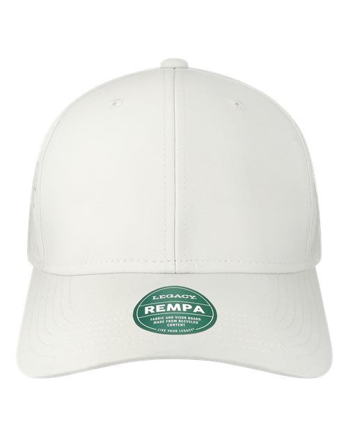 LEGACY REMPA Reclaim Mid-Pro Adjustable Cap - White - front