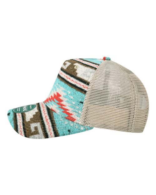 LEGACY ROADIE Five-Panel Adjustable Cap - Aztec - side