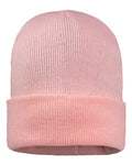 Sportsman SP12JL 12" Jersey Lined Cuffed Beanie - Pink - front