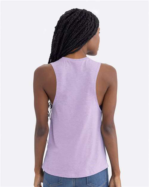 Next Level 5013 Women’s Festival Muscle Tank - Lavender - model back