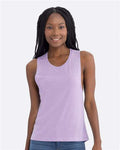 Next Level 5013 Women’s Festival Muscle Tank - Lavender - model front
