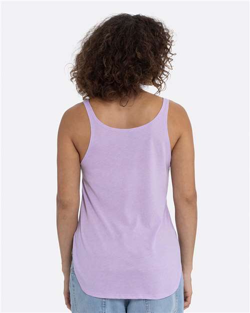 Next Level 5033 Women's Festival Tank - Lavender - model back