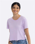 Next Level 5080 Women's Festival Crop Top - Lavender - model front