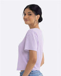 Next Level 5080 Women's Festival Crop Top - Lavender - model side