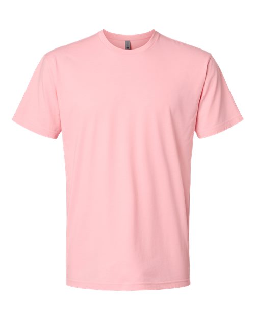 Next Level 6210 CVC T-Shirt - Heather Light Pink - flat front