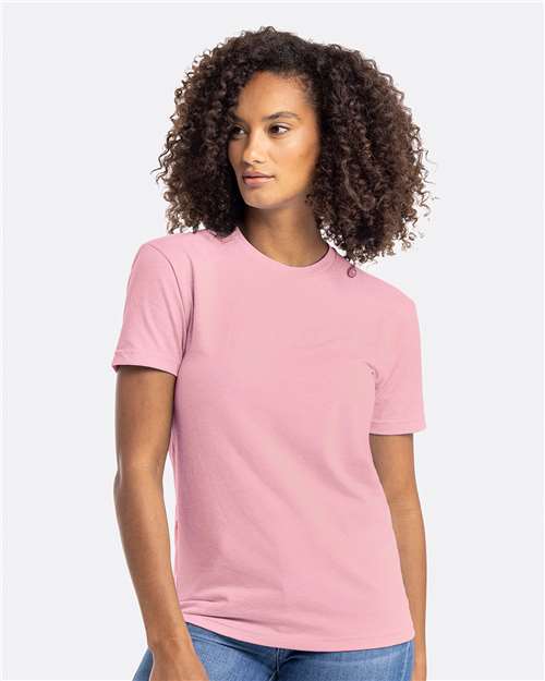 Next Level 6210 CVC T-Shirt - Heather Light Pink - model front