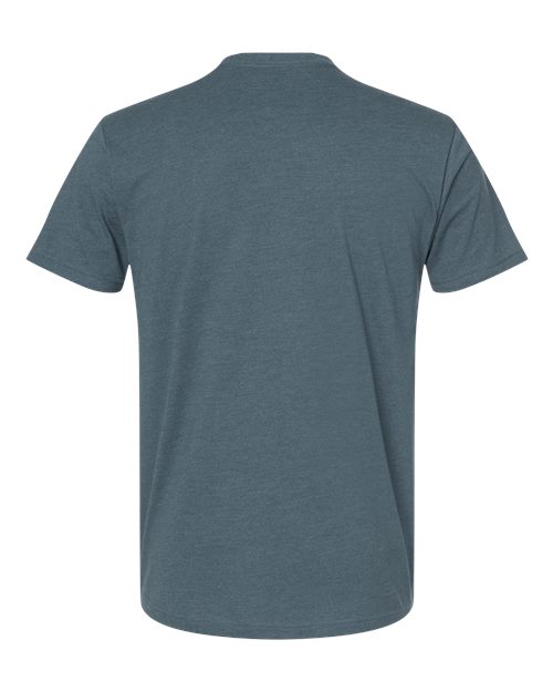 Next Level 6210 CVC T-Shirt - Heather Slate Blue - back