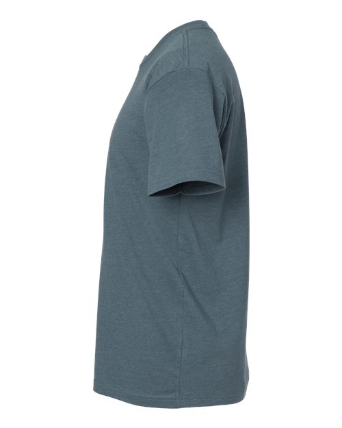 Next Level 6210 CVC T-Shirt - Heather Slate Blue - side