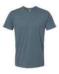 Next Level 6210 CVC T-Shirt - Heather Slate Blue - flat front