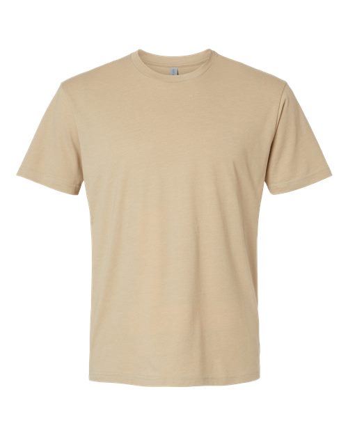 Next Level 6210 CVC T-Shirt - Heather Tan - flat front