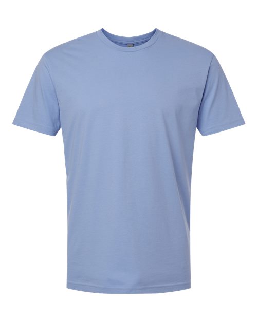 Next Level 3600 Unisex Cotton T-Shirt - Peri Blue - flat front