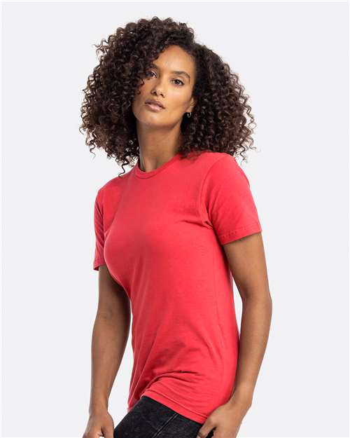 Next Level 3600 Unisex Cotton T-Shirt - Watermelon - model side