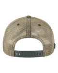 LEGACY OFA Old Favorite Trucker Cap - Green Field Camo/ Java - back
