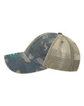 LEGACY OFA Old Favorite Trucker Cap - Navy Field Camo/ Java - side